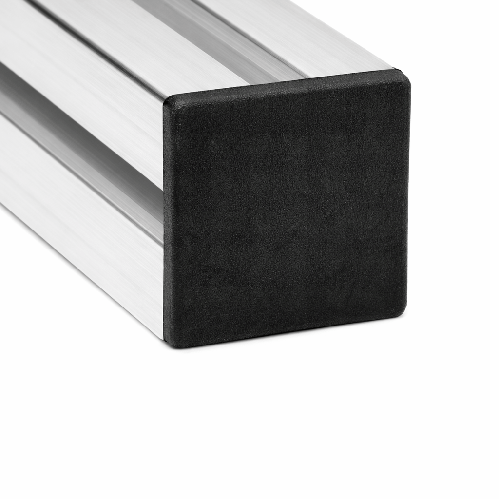 Tampa de Acabamento para Perfil Base 30 x 30 - Centro 7 mm