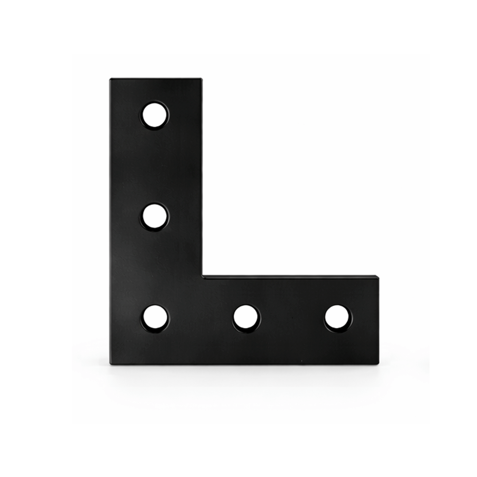 Placa de Conexão L para Perfil Estrutural em Alumínio - Base 40