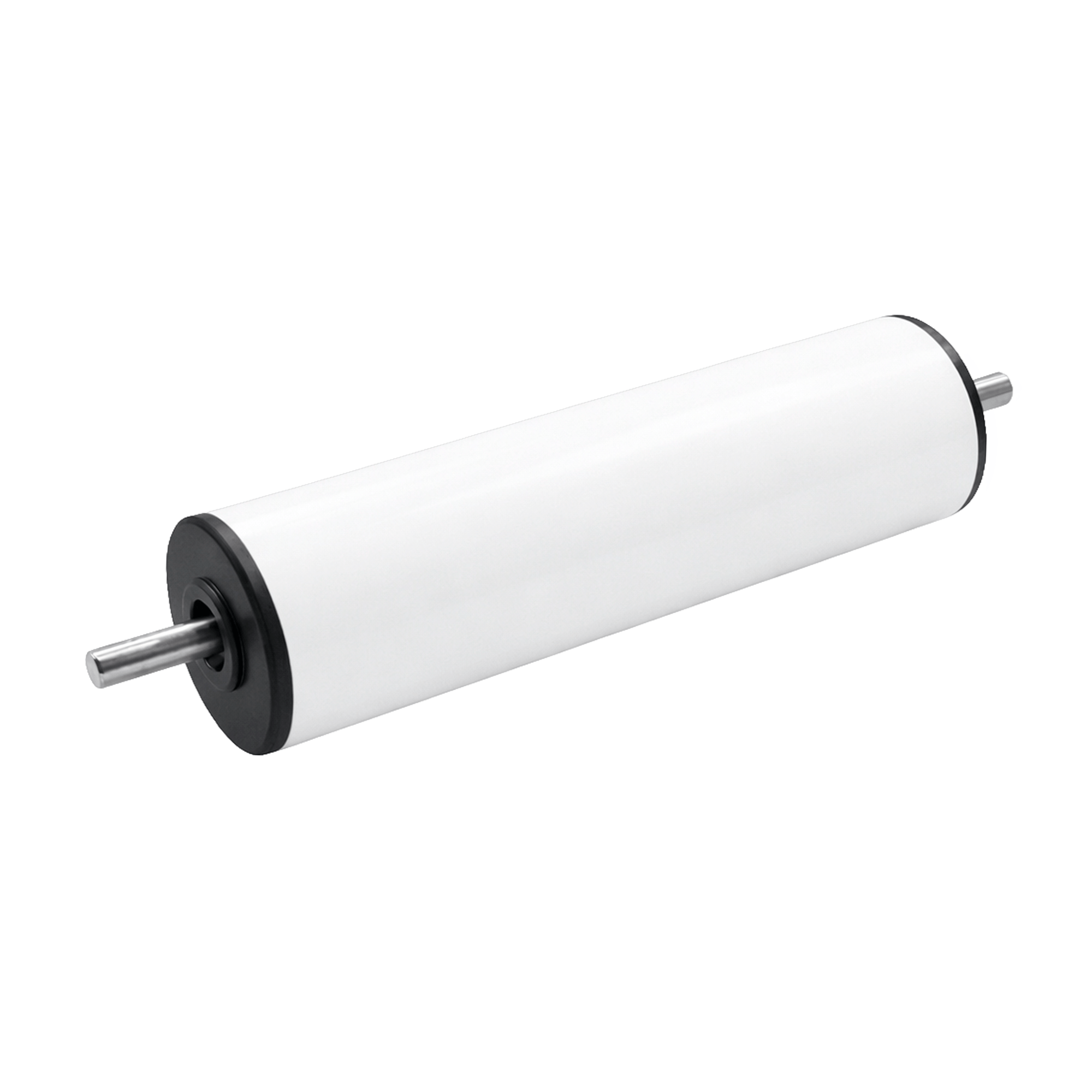 Rolete de PVC com Bucha de Nylon - Diâmetro 50,8 mm - Comprimento Útil 200 mm
