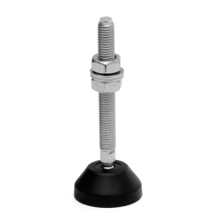 Pé Nivelador Articulado - Base 40mm 