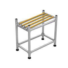 Esteira Flow Rack - Comprimento 1,00 metro - Capacidade 50 Kgf Esteira Flow Rack - Comprimento 1,00 metro - Capacidade 50 Kgf