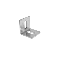 Cantoneira em Aço Furo de 6 mm - Galvanizado - 90 Graus - Perfil 30