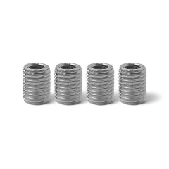 Kit com 4 Buchas de Redução para Perfil Estrutural | M16 para W1/2" (meia polegada) | Compatível com Base 40