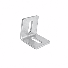 Cantoneira em Aço Furo de 8 mm - Galvanizado - 90 Graus - Perfil 40