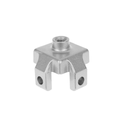 Conector de extremidade para fixação de rodízio ou pé nivelador - Rosca M10