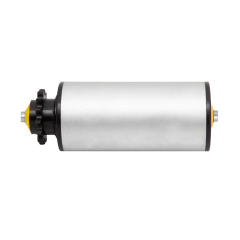 Rolete de Aço com Engrenagem Simples - Diâmetro de 76,2 mm - Comprimento útil de 600 mm