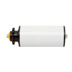 Rolete de PVC com Engrenagem Simples - Diâmetro de 76,2 mm - Comprimento útil de 500 mm