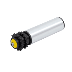 Rolete de Aço com Engrenagem Dupla - Diâmetro de 50,8 mm - Comprimento útil de 450 mm