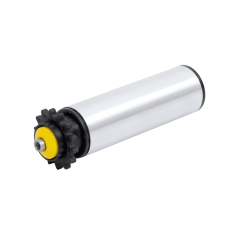 Rolete de Aço com Engrenagem Simples - Diâmetro de 50,8 mm - Comprimento útil de 400 mm