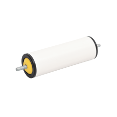 Rolete de PVC - Diâmetro 50mm - Comprimento útil  de 100 mm