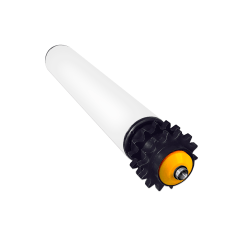 Rolete de PVC com Engrenagem Dupla - Diâmetro de 50 mm - Comprimento útil de 100 mm