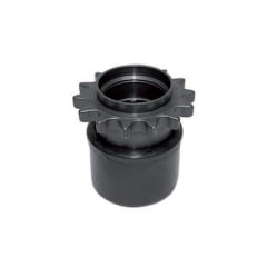 Rolete de PVC com Engrenagem Simples - Diâmetro de 50,8 mm - Comprimento útil de 600 mm