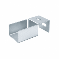 Suporte em aço para montagem de Trilho Roletado Flow Rack de 65 Kgf