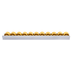 Trilho Roletado Flow Rack para 45 Kg - 2,00 Metros